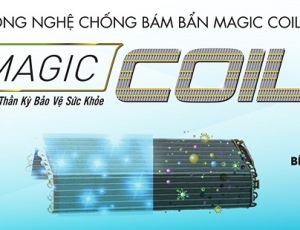 Công nghệ chống bám bẩn Magic Coil trên máy lạnh Toshiba