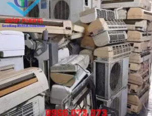 Thu mua máy lạnh, máy giặt, tủ lạnh cũ giá cao khu vực Sài Gòn