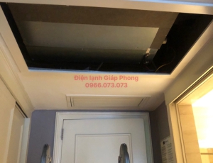 Xử lí lỗi A3 Daikin giấu trần nối ống gió (Lê Thánh Tôn Q.1)