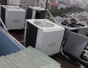 Hướng dẫn thay máy nén Carrier 10hp