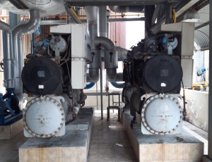 Kiểm tra sửa chữa chiller cho công ty dầu ăn Marvela